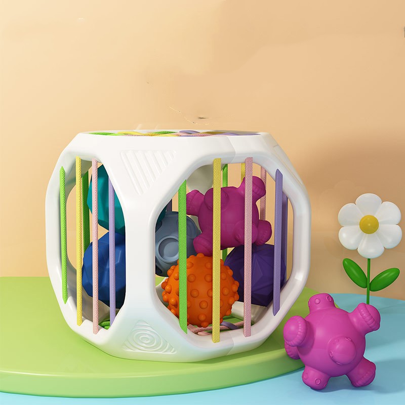 Baby Cute Cecele Can Bite Patchwork Jenga Baby Bath Toy