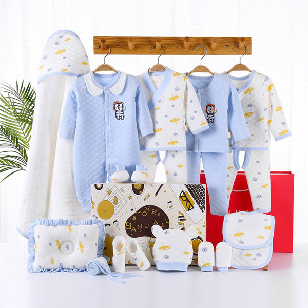 Winter newborn gift box baby clothes set