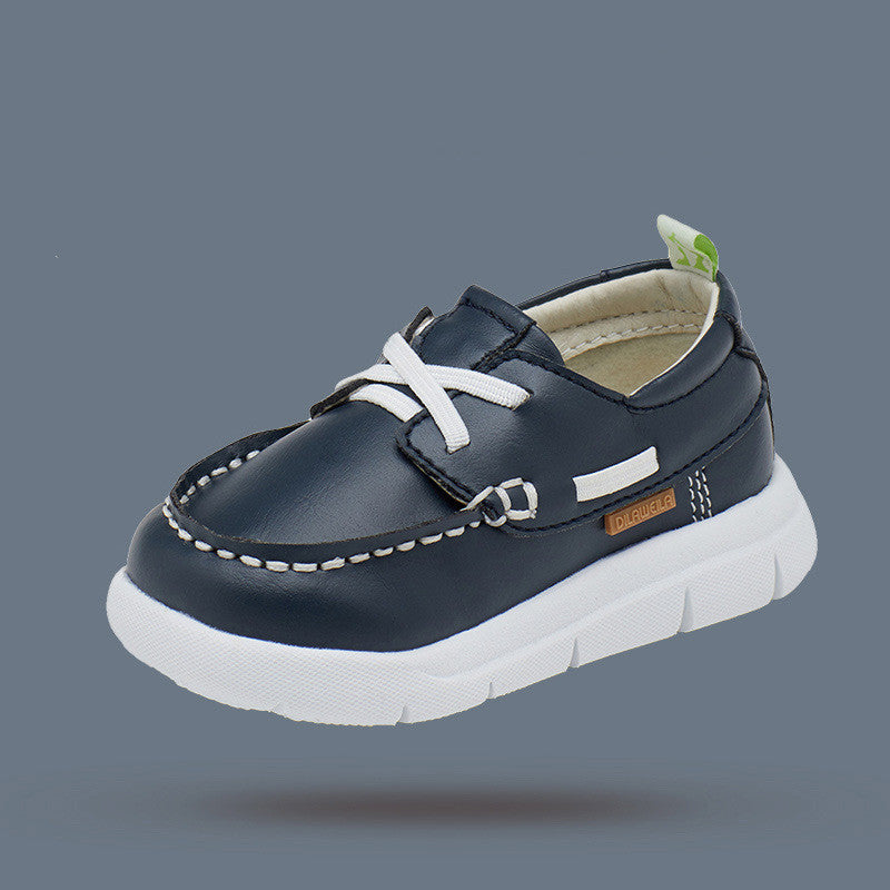 Boys' small leather shoes