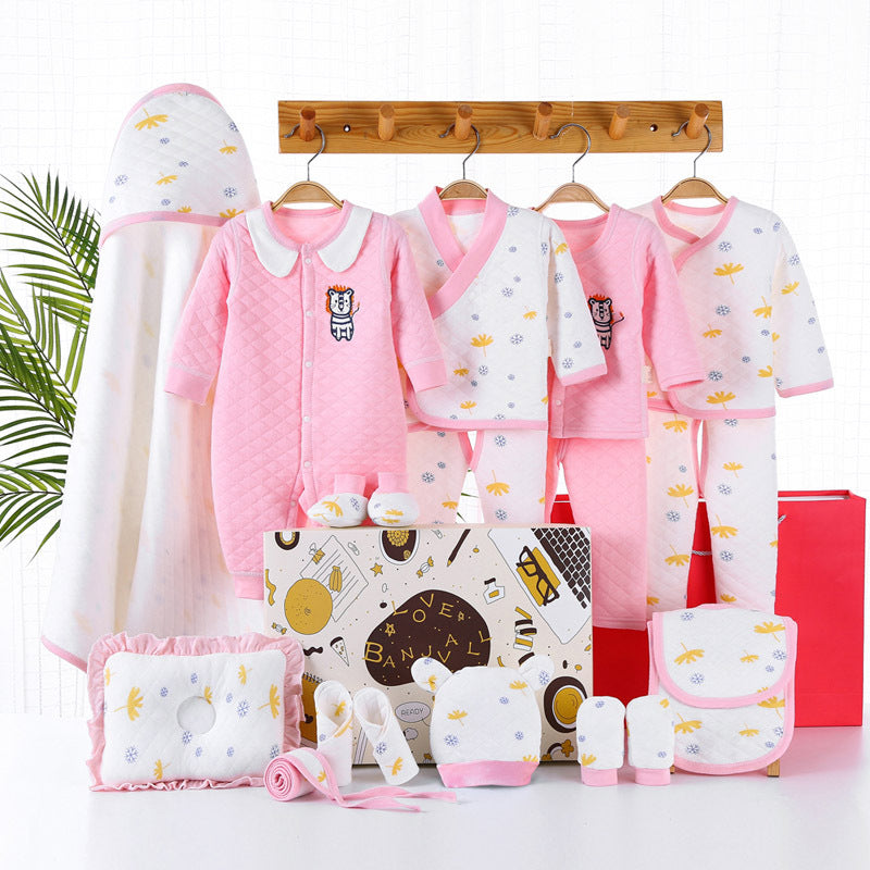 Winter newborn gift box baby clothes set