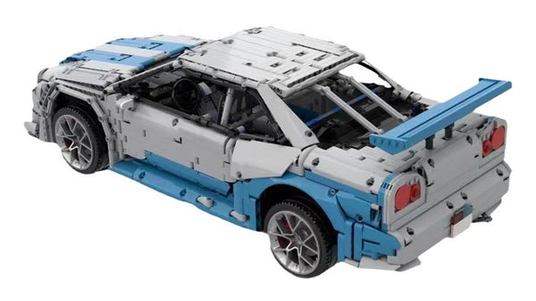 Drift Sports Car Assembly Splicing Modification Building Blocks