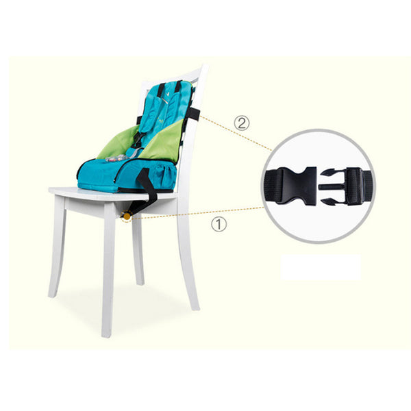 Children's portable folding dining chair