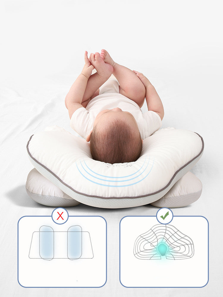 Children Sleeping Safety Artifact Pillow To Soothe And Correct Head Deviation
