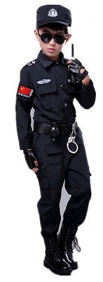 Children's SWAT uniforms summer police equipment