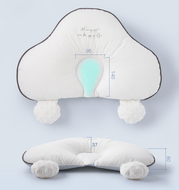 Children Sleeping Safety Artifact Pillow To Soothe And Correct Head Deviation