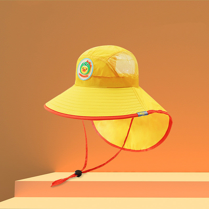 Children's Hat Baby Sun Hat Boys Big Brim Sun Hat