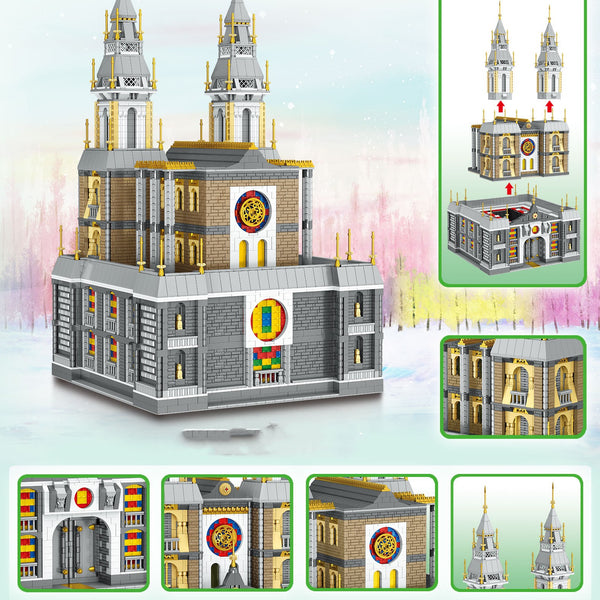 New Saint Hetang Castle Model High Difficulty Toy